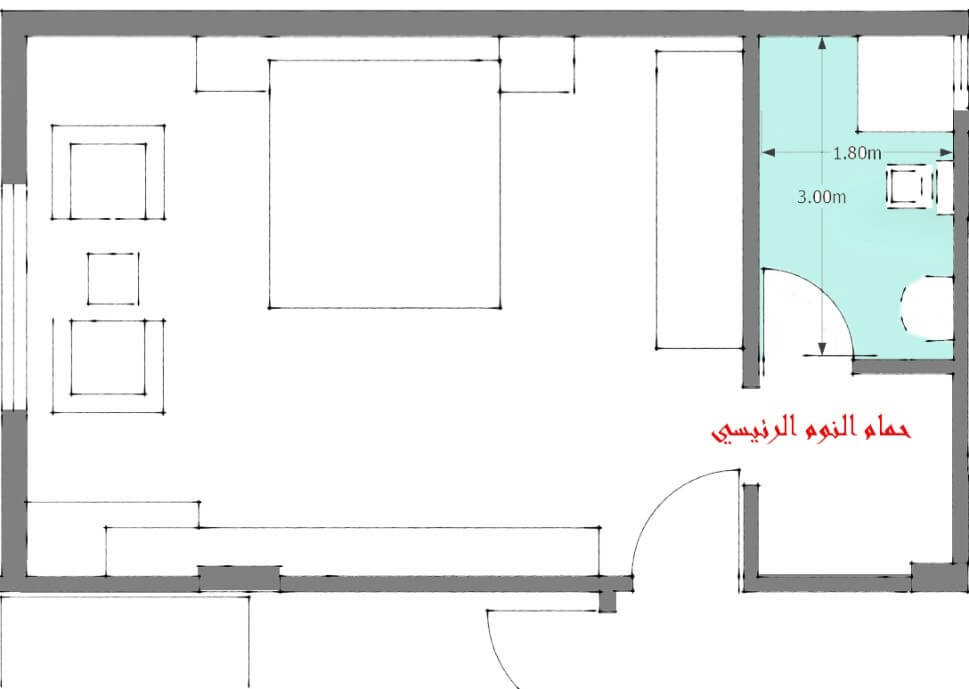 المعايير التصميممة للحمام الخاص في البيوت السكنية Siksik Blog
